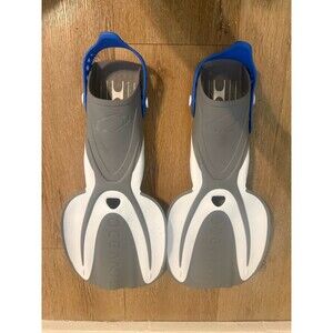 Oceanic Manta Ray Open-Heel Technical Dive Fins Black/White S/M